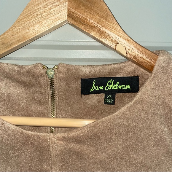 NWOT Faux Suede Shirt - Picture 3 of 5